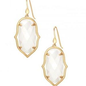 Stella & Dot Amala Chandeliers - Gold Earrings